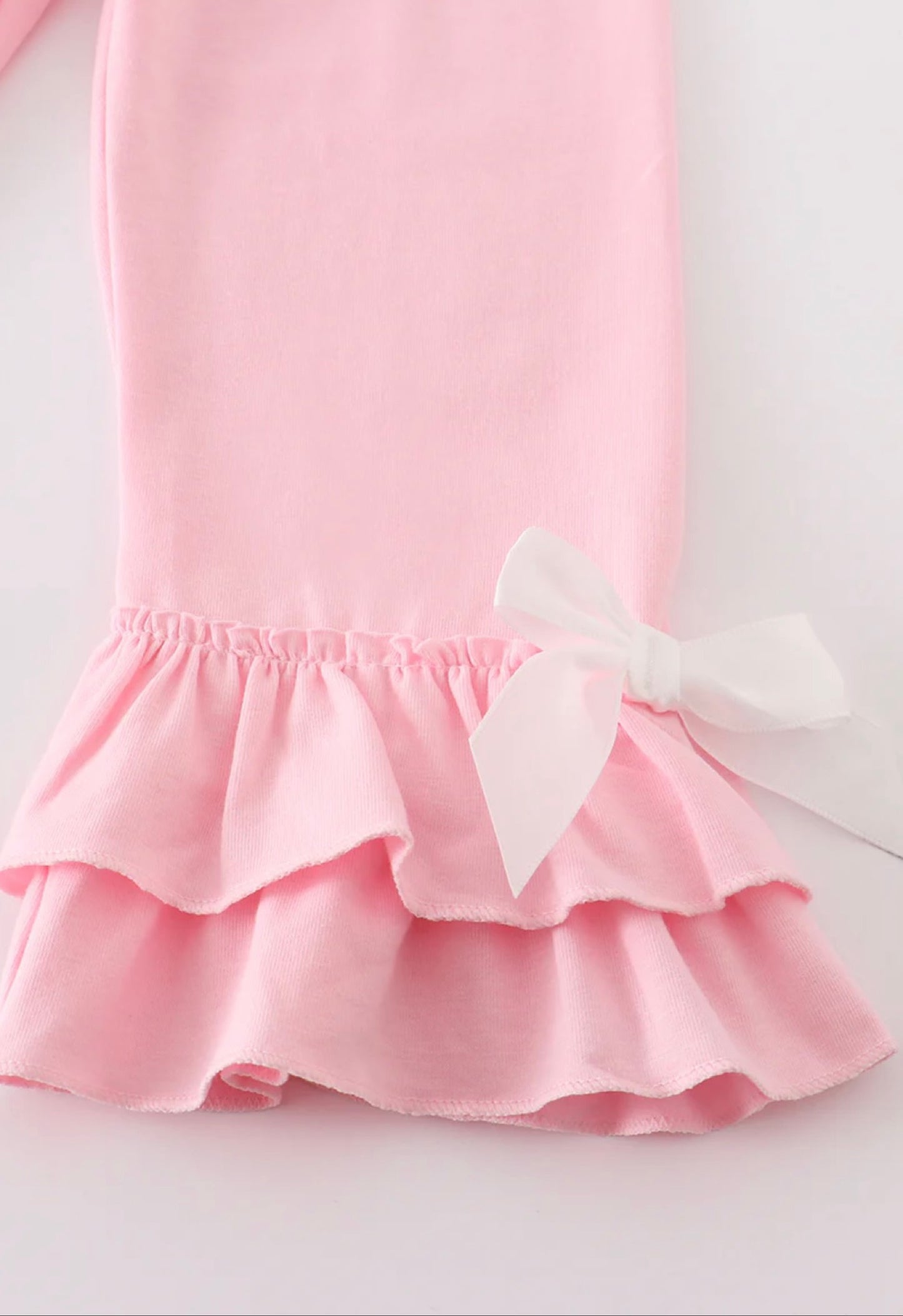 Pink Christmas Tree Ruffle Set