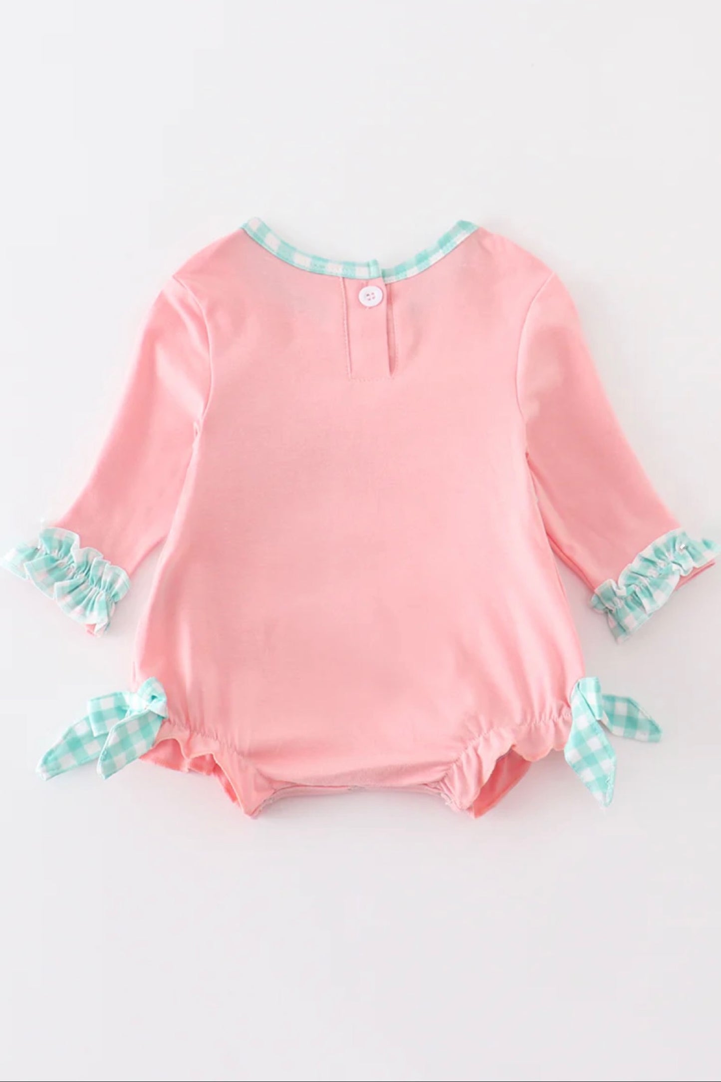 Pink Princess Smocked Bubble