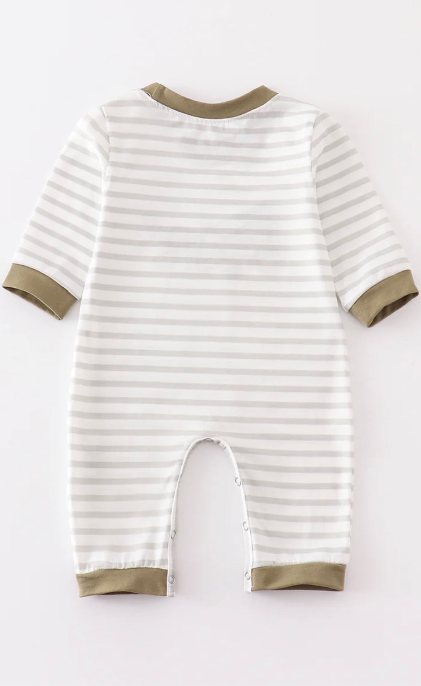 Stripe Airplane Boy Romper