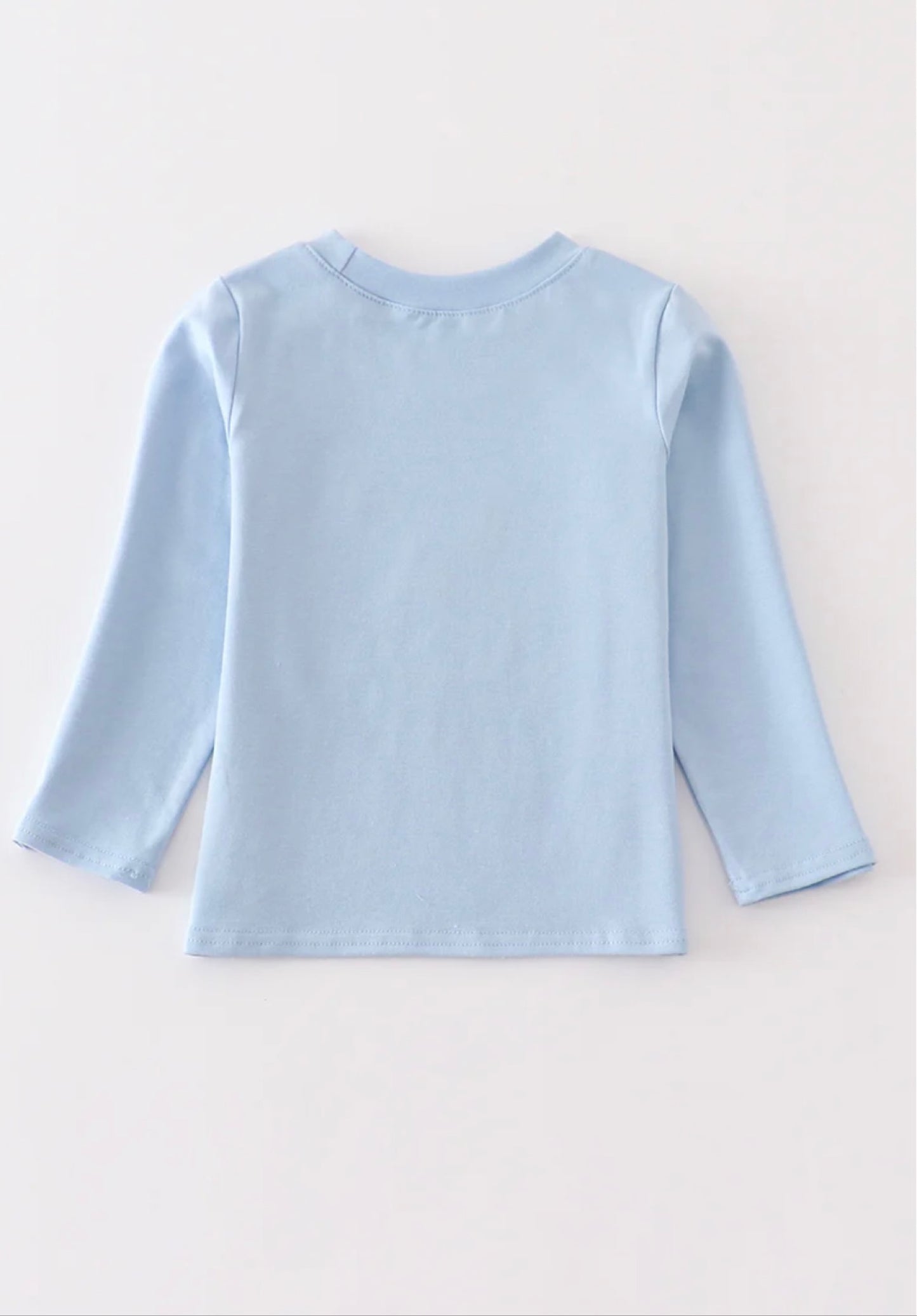 Blue Pumpkin Boy Top