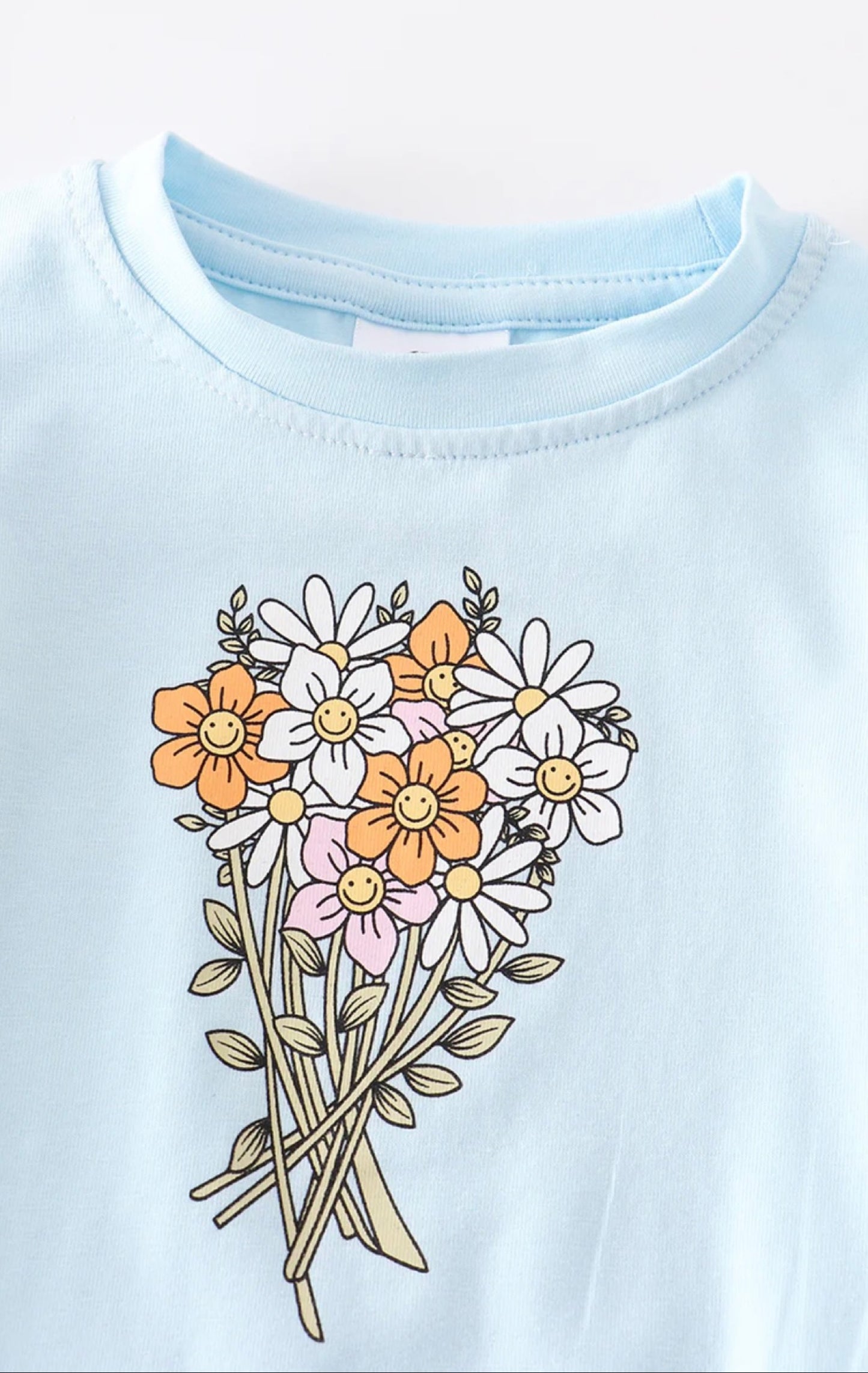 Floral Print Baby Romper