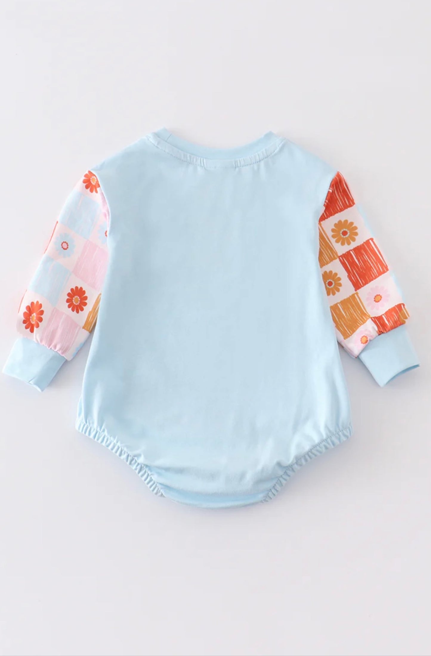 Floral Print Baby Romper