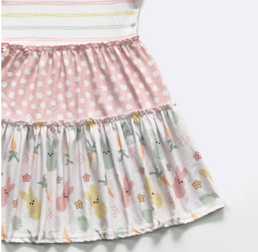 Peepy Pastel Girls Dress