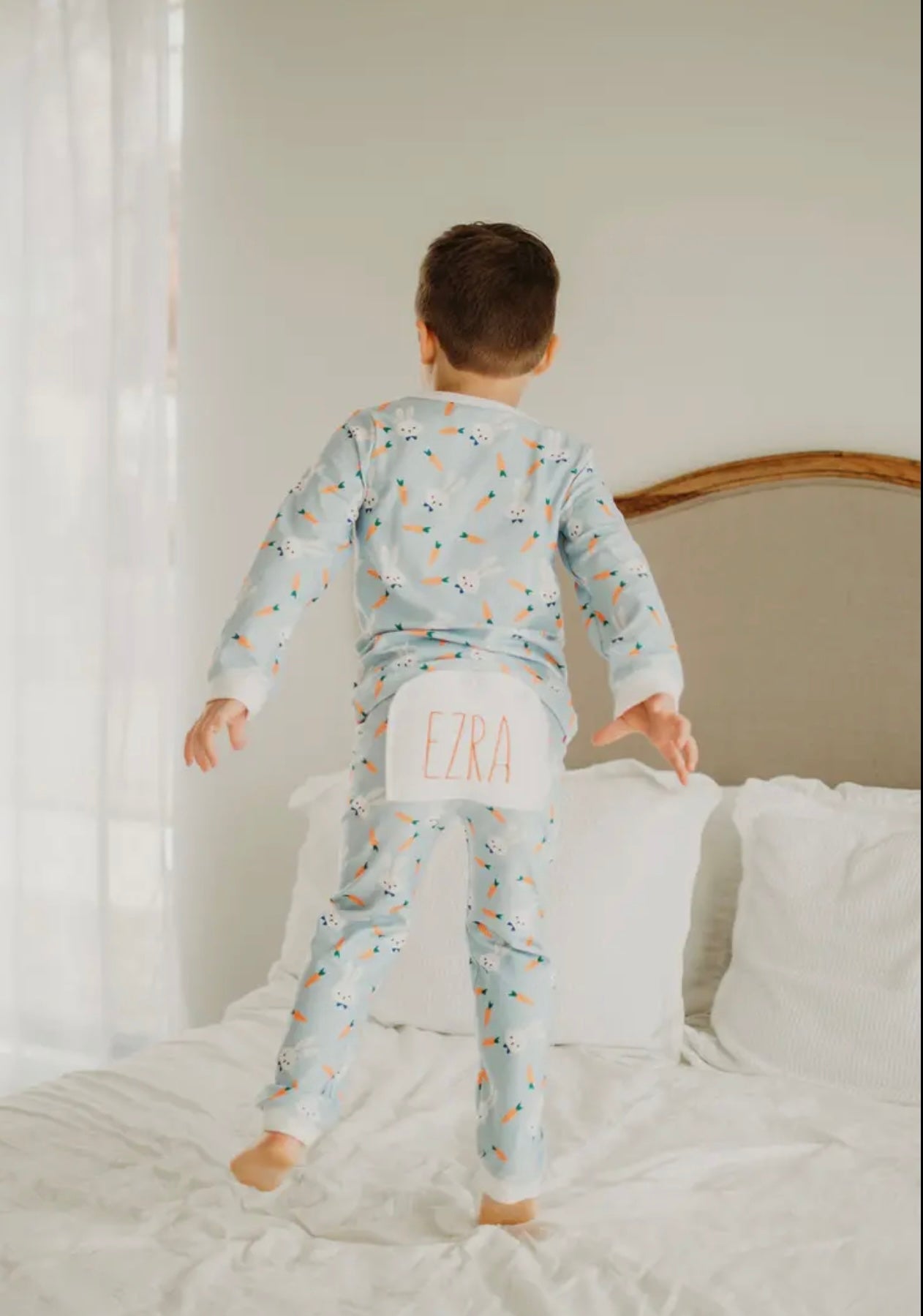 Easter Bunny Boy Pajamas-Buttflap
