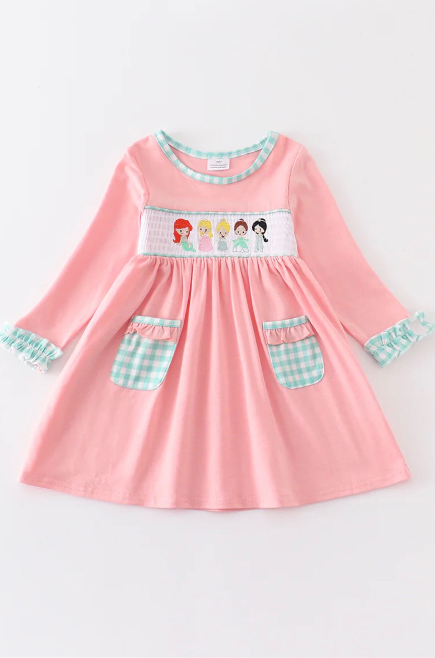 Pink Princess Smocked Dress Pink Princess Smocked Dress