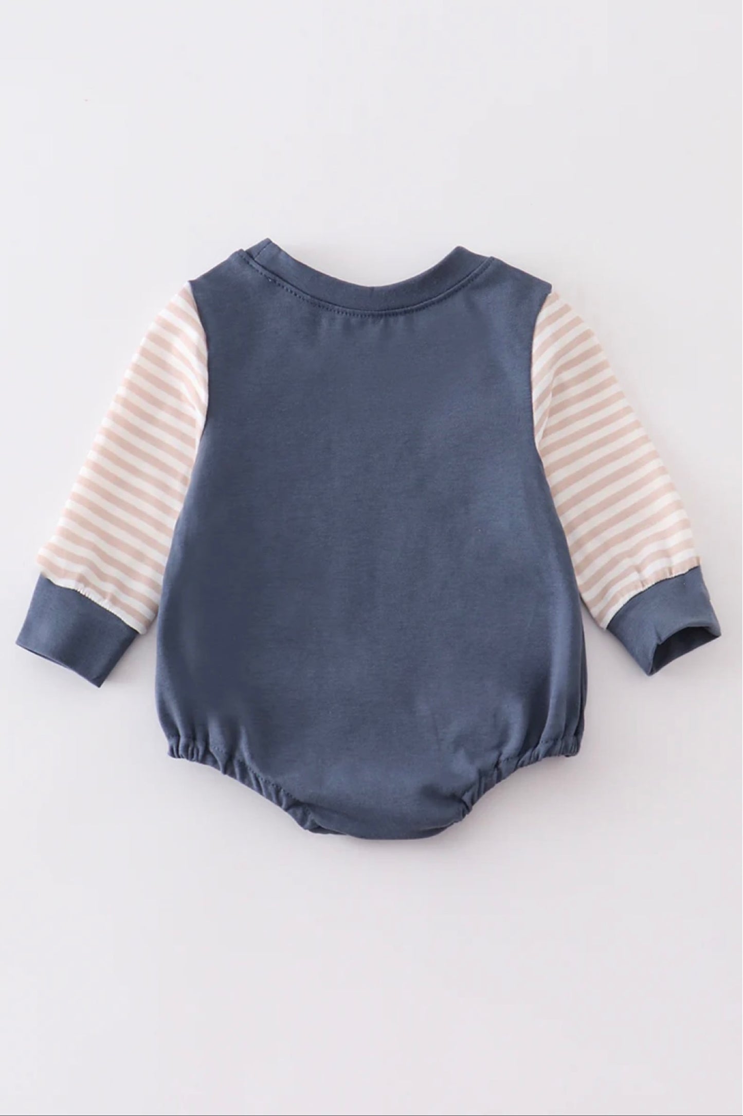 Navy Toolbox Boy Romper