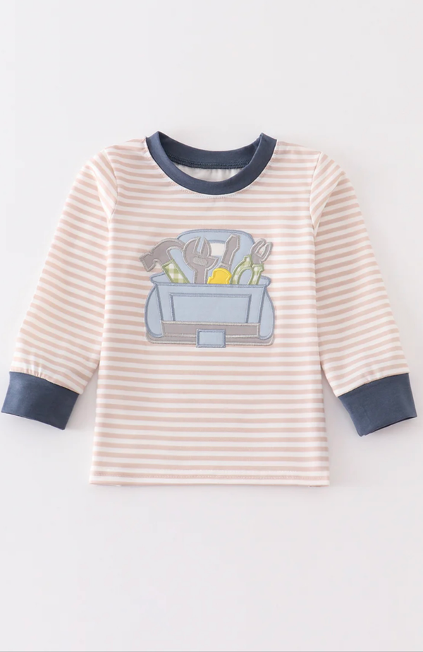 Toolbox Appliqué Boy Top
