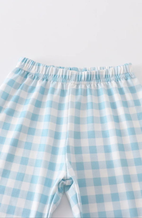 Plaid Christmas Tree Boy Set