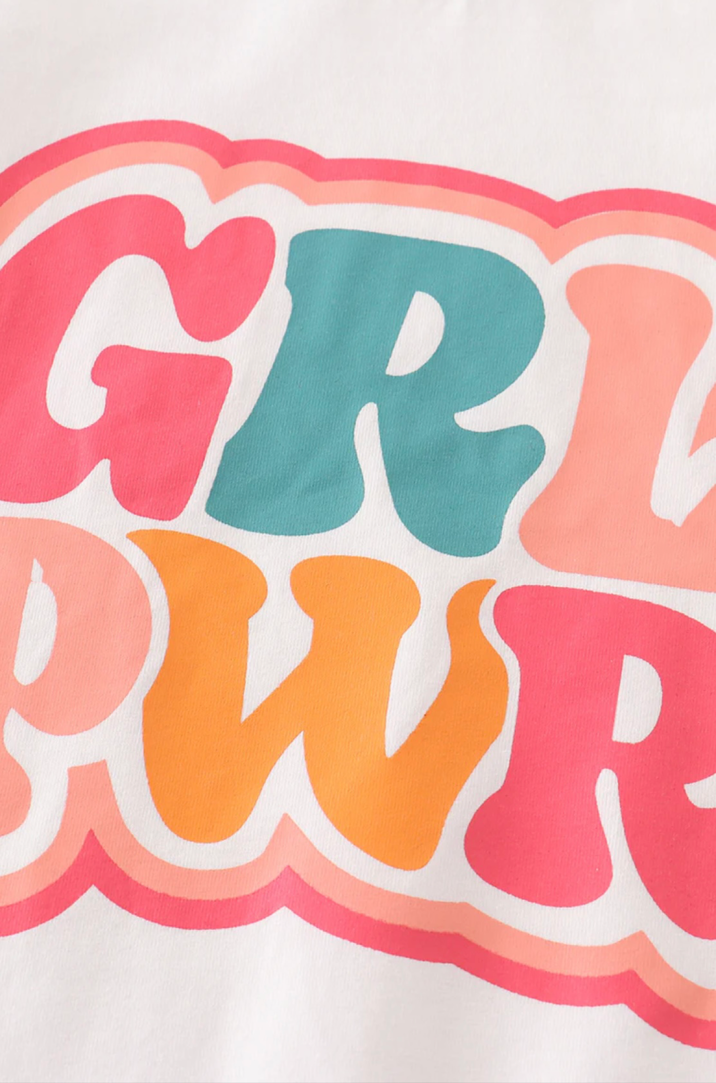 GRL PWR Sweatshirt - White