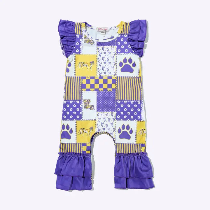 Louisiana Girls Romper