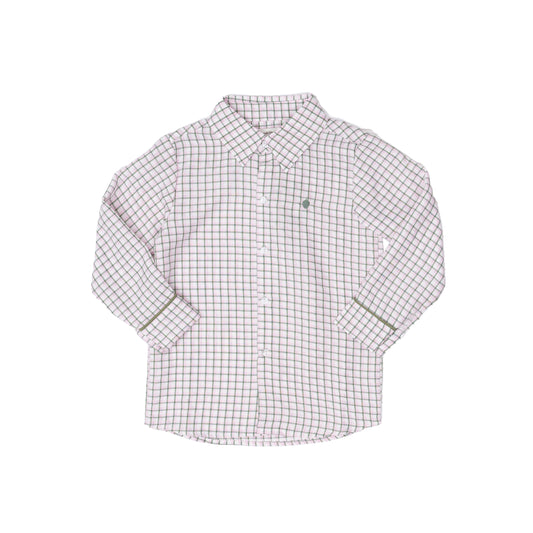 Pink & Green Boys Shirt