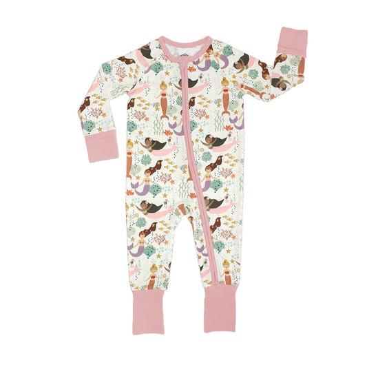 Making Waves Mermaid Footie Pajama