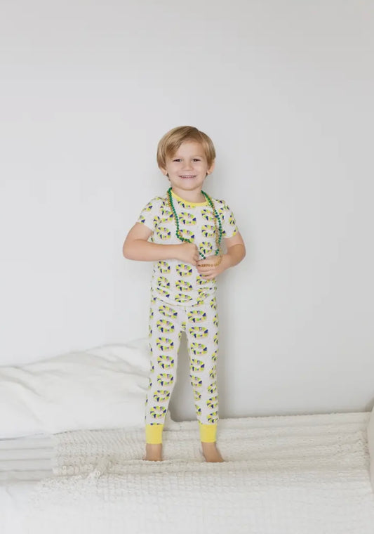 Mardi Gras King Cake Pajama Set