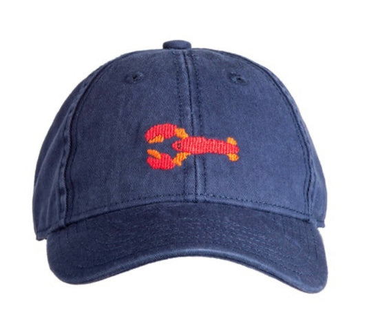 Kids Lobster Navy Baseball Hat