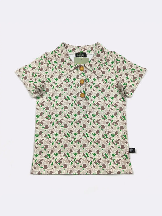 Camo Collared Shirt