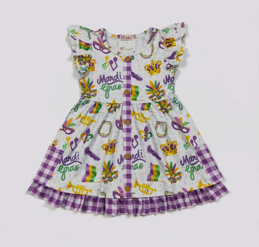 Mardi Gras Girls Dress